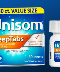 Unisom sleep aid tablets packaging
