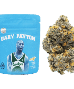 Gary Payton 3.5g premium hybrid cannabis flower with frosty buds