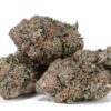 Bubba Kush 3.5g premium indica cannabis flower with dense frosty buds