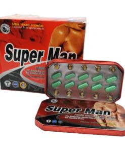 Superman 50mg 60 Tabs premium wellness support tablets