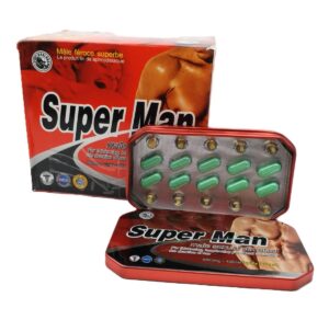 Superman 50mg 60 Tabs premium wellness support tablets