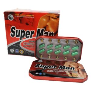 Superman 50mg 60 Tabs premium wellness support tablets