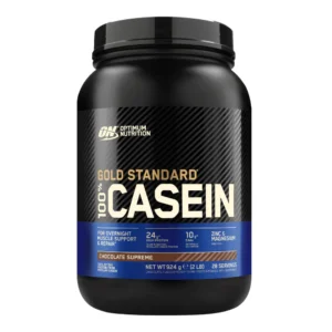 Casein Protein Powder supplement for muscle recovery and overnight support