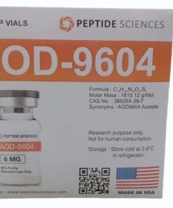 AOD-9604 peptide research formulation
