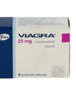 Viagra Sildenafil prescription medication packaging