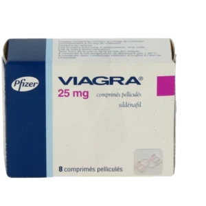 Viagra Sildenafil prescription medication packaging